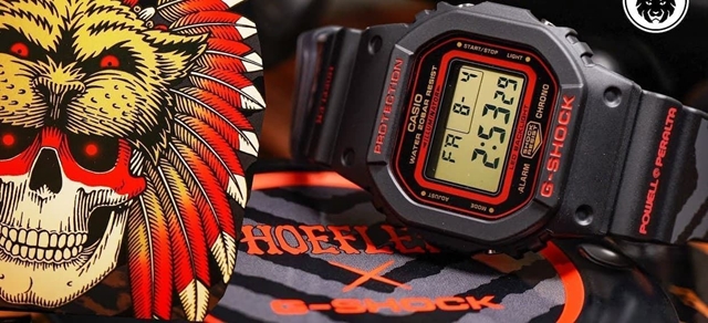 G-Shock x Powell Peralta x Kelvin Hoefler DW-5600KH-1ER