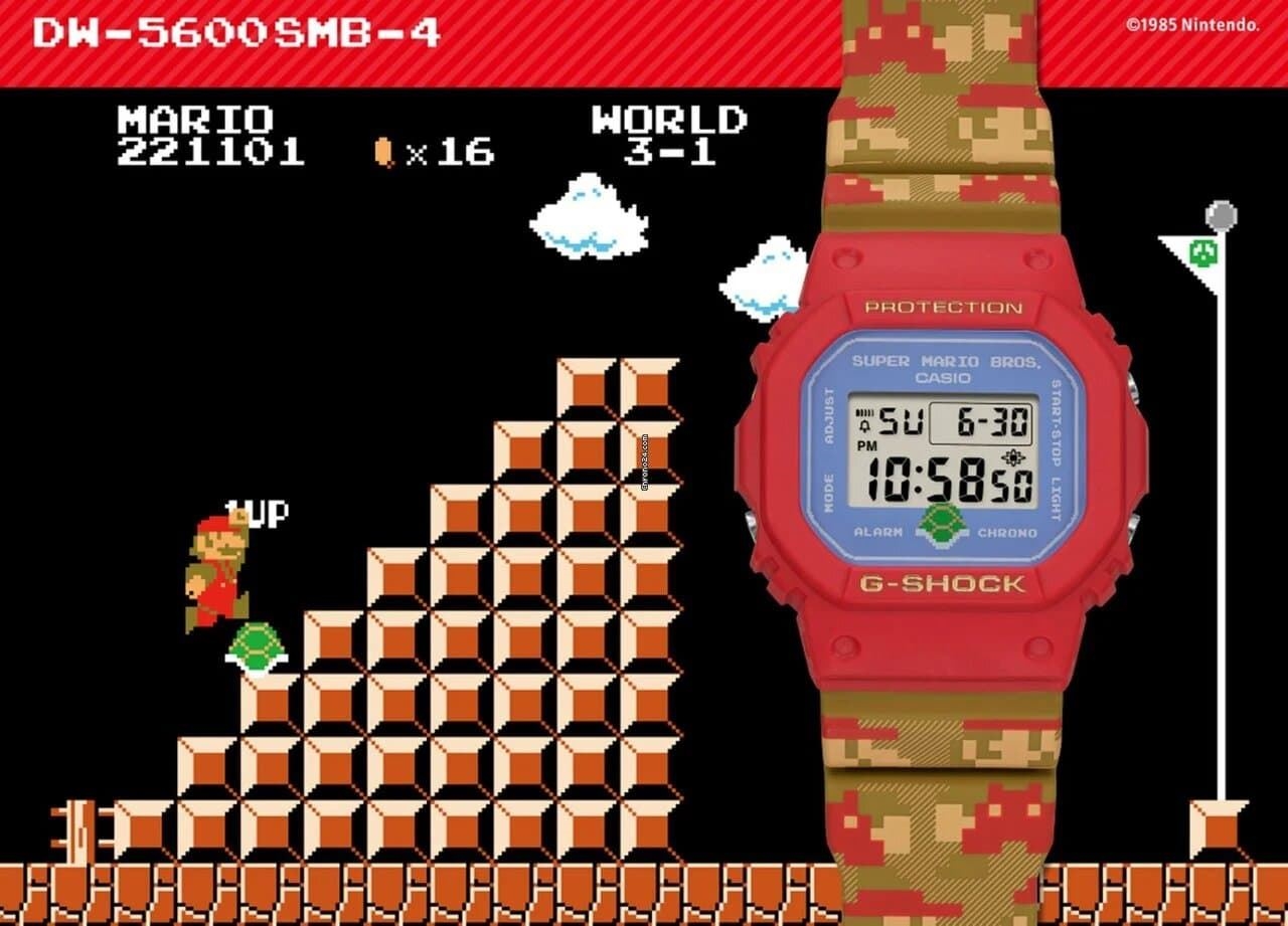G-SHOCK X SUPER MARIO BROS