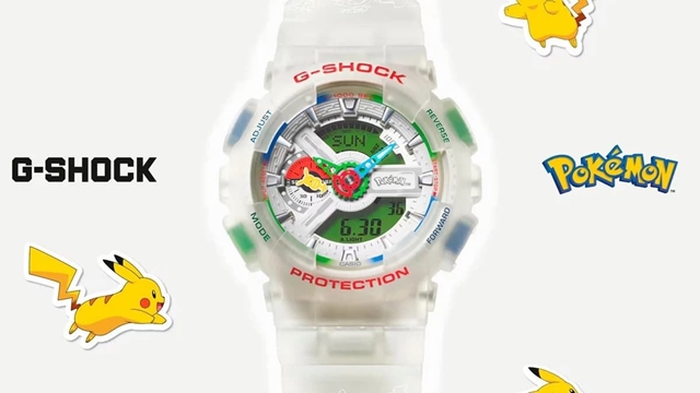 GA-110PKM-7AER Pokemon Limited Edition