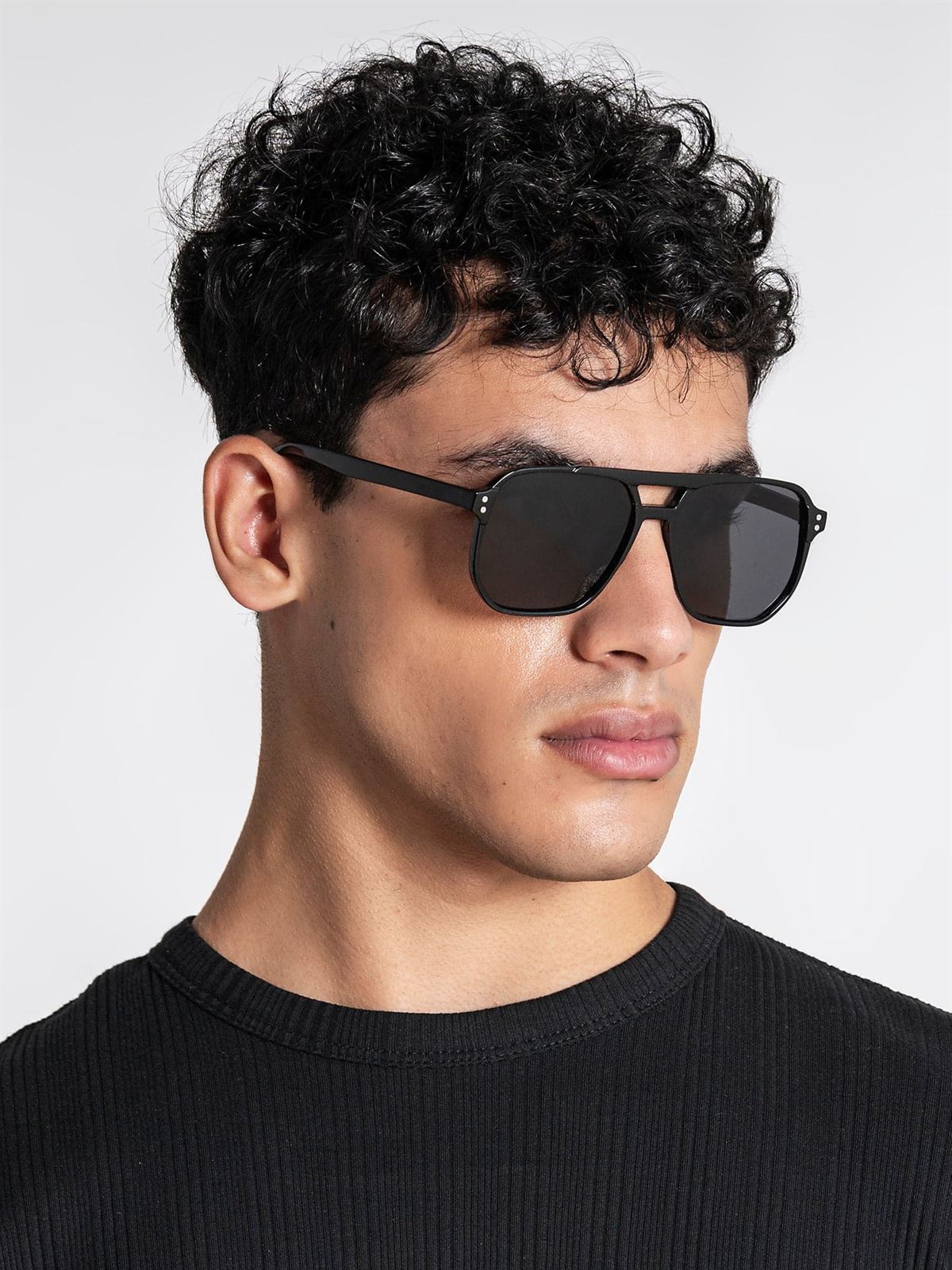Gafas de Sol Gianni Kavanagh Black Pilot GKM007710 - Imagen 1