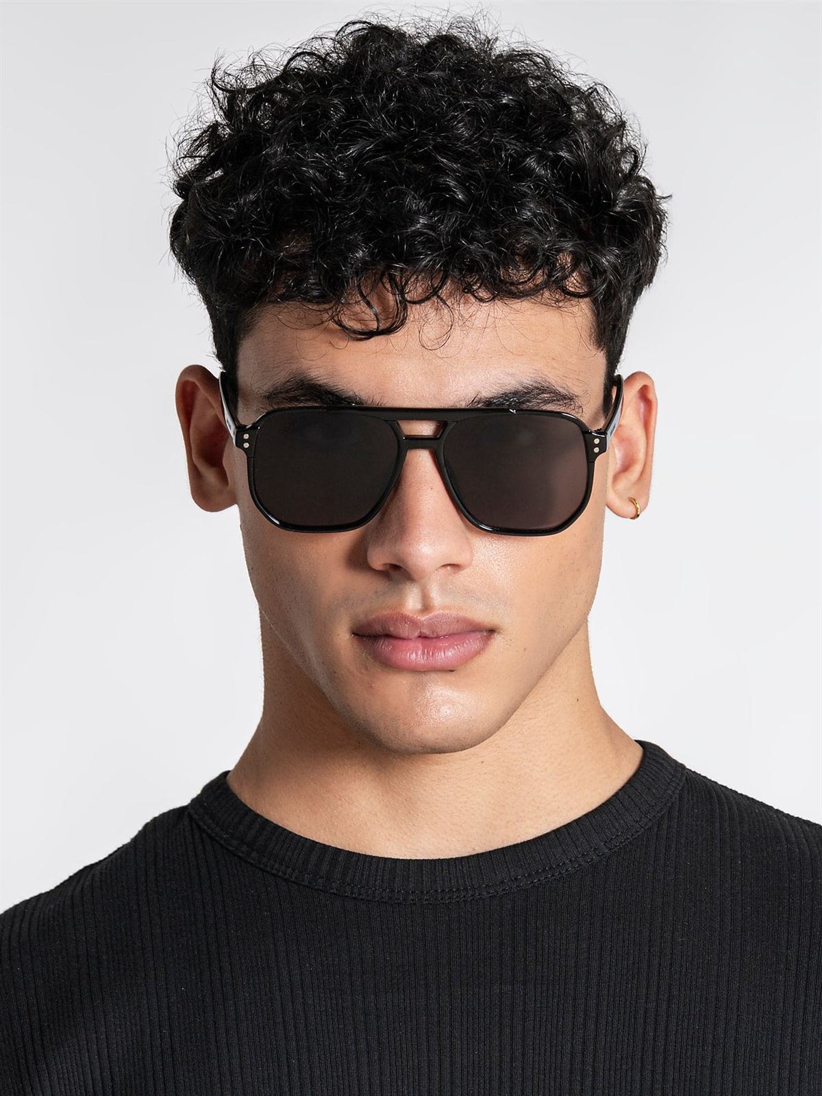 Gafas de Sol Gianni Kavanagh Black Pilot GKM007710 - Imagen 4