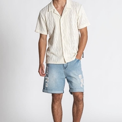 Gafas de Sol Gianni Kavanagh Blue Rectangle GKM007735 - Imagen 1