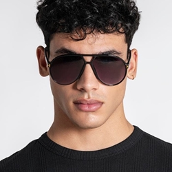 Gafas de sol GIANNI KAVANAGH GKM007727 Purple Aviator - Imagen 2