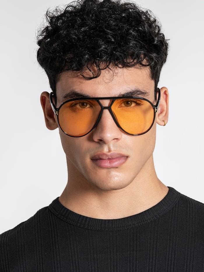 Gafas de sol GIANNI KAVANAGH GKM007728 Orange Aviator - Imagen 2