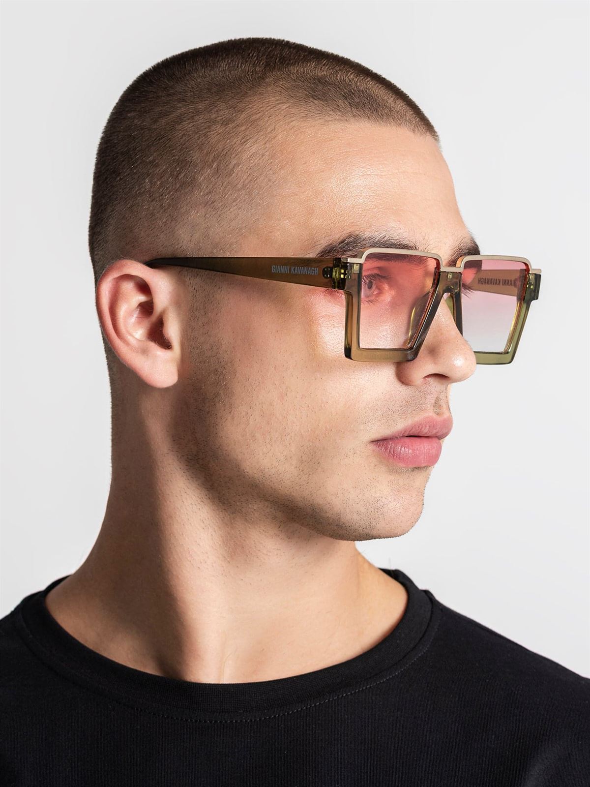 Gafas de Sol Gianni Kavanagh Green Visionary GKM007452 - Imagen 4