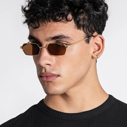 Gafas de Sol Gianni Kavanagh Orange Geometric GKM007732 - Imagen 1