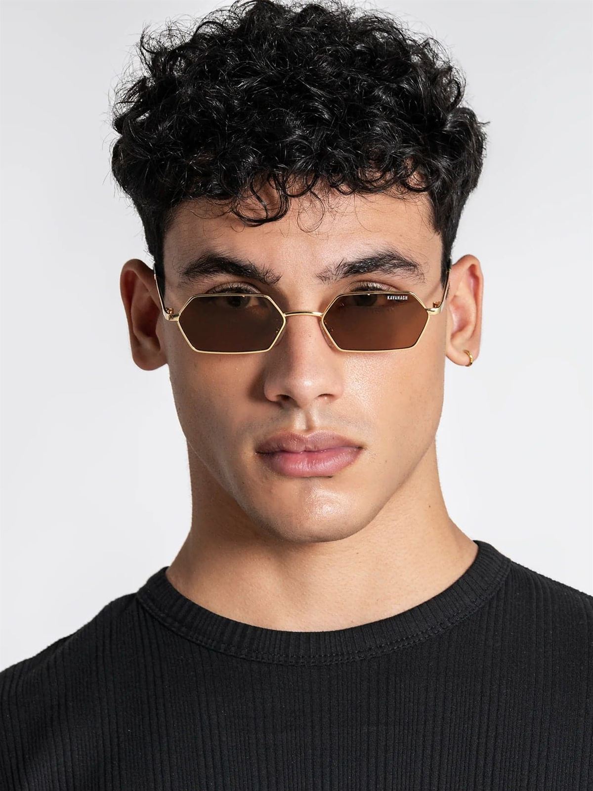 Gafas de Sol Gianni Kavanagh Orange Geometric GKM007732 - Imagen 2