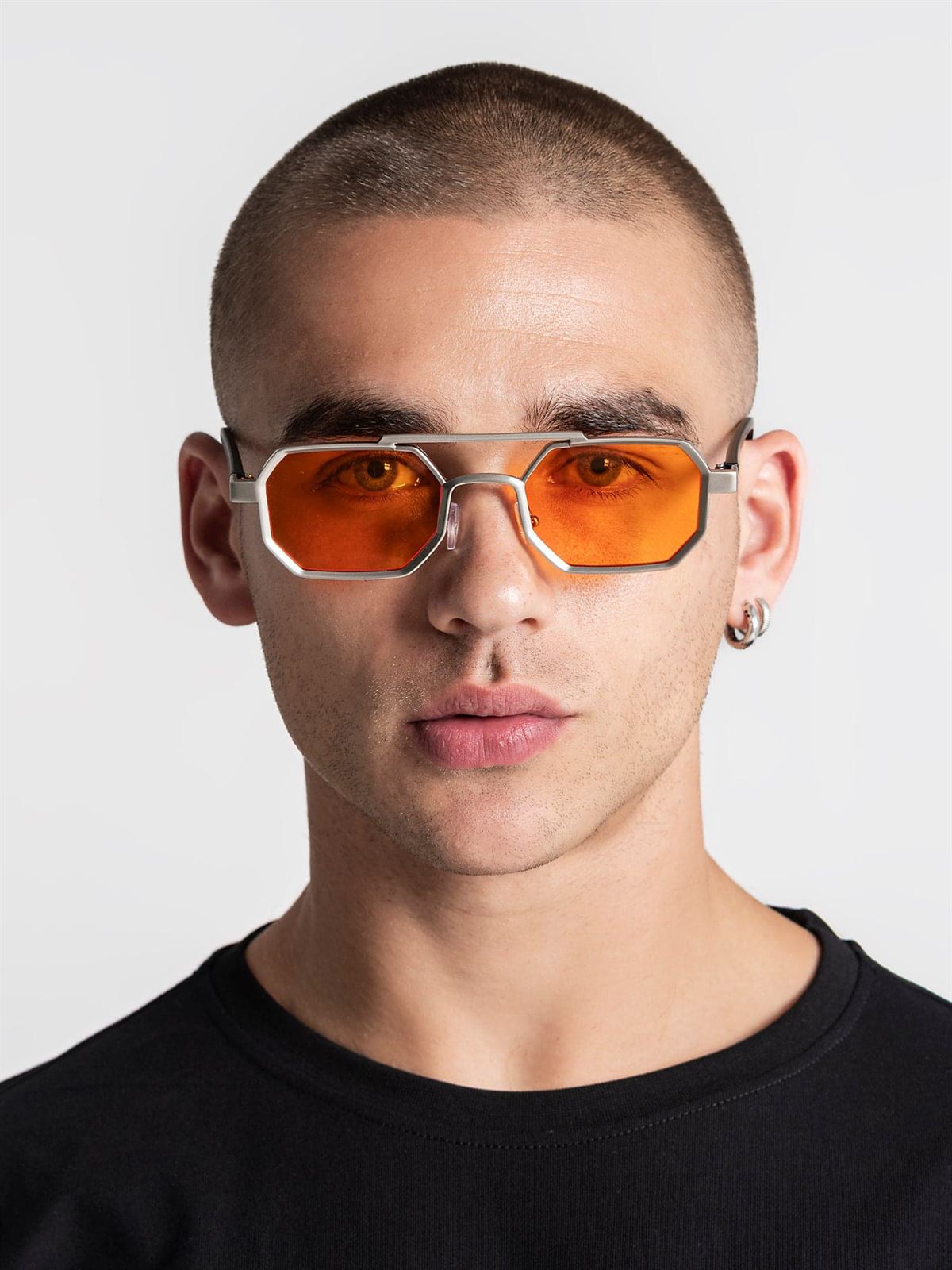 Gafas de Sol Gianni Kavanagh Orange Metal GKM007455 - Imagen 2