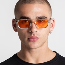 Gafas de Sol Gianni Kavanagh Orange Metal GKM007455 - Imagen 2