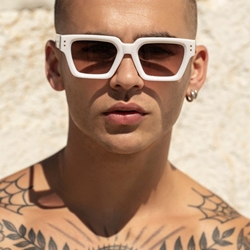 Gafas de Sol Gianni Kavanagh White Pearl GKM007448 - Imagen 2