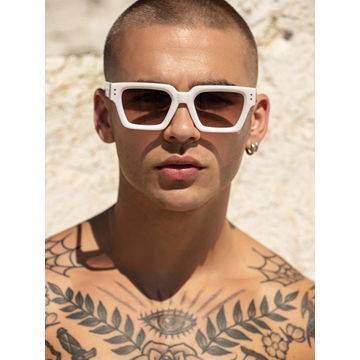 Gafas de Sol Gianni Kavanagh White Pearl GKM007448 - Imagen 2