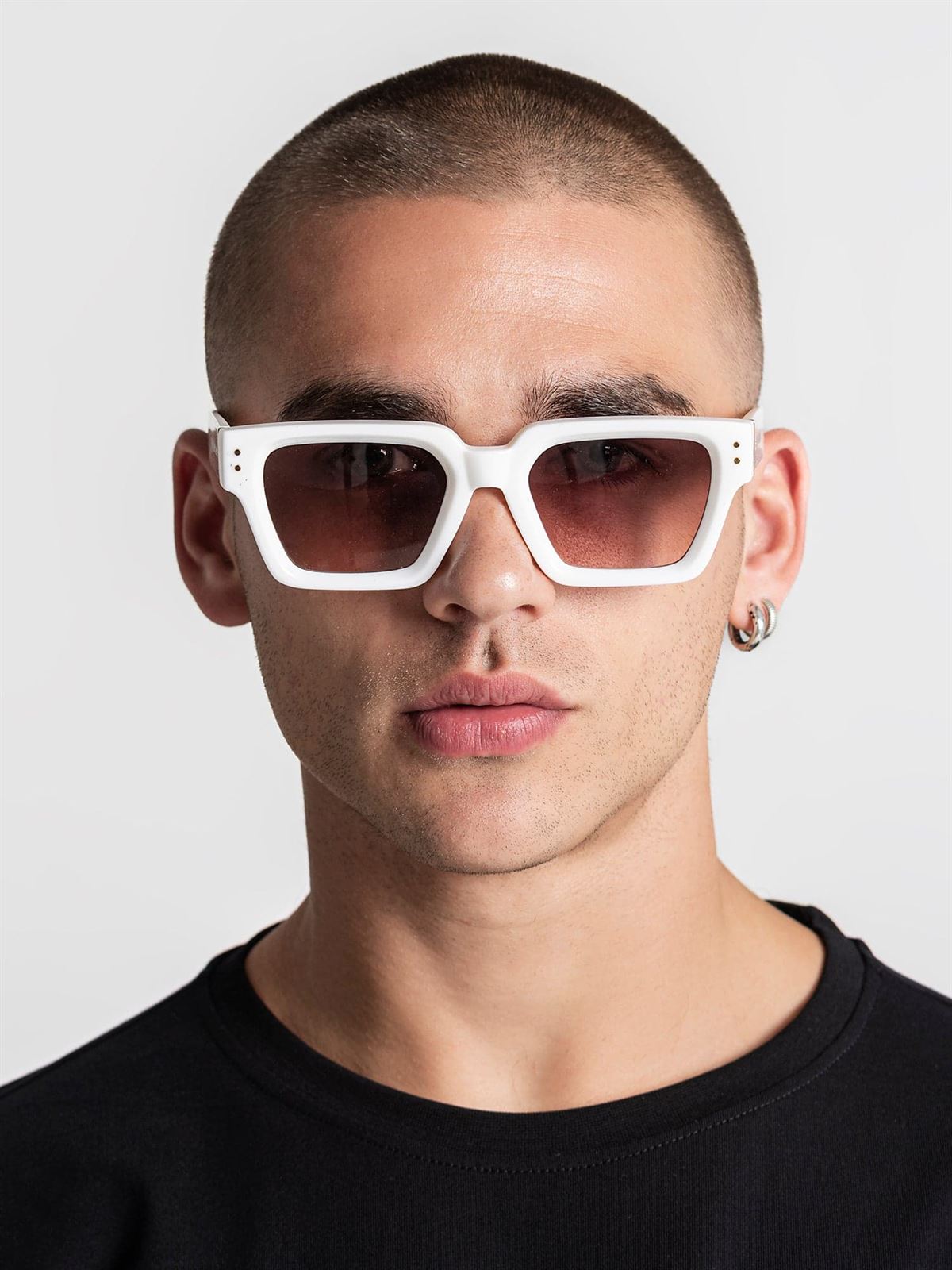 Gafas de Sol Gianni Kavanagh White Pearl GKM007448 - Imagen 3