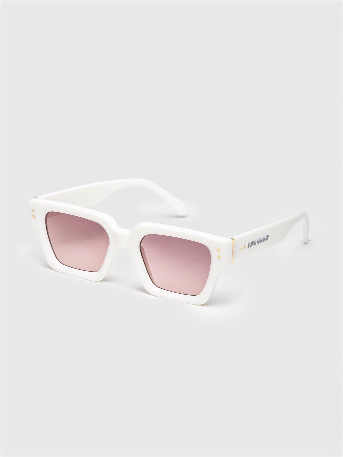 Gafas de Sol Gianni Kavanagh White Pearl GKM007448 - Imagen 5