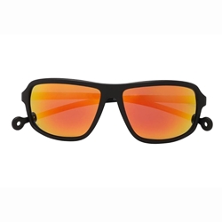 Gafas PARAFINA GEISER Black matt orange mirror - Imagen 1