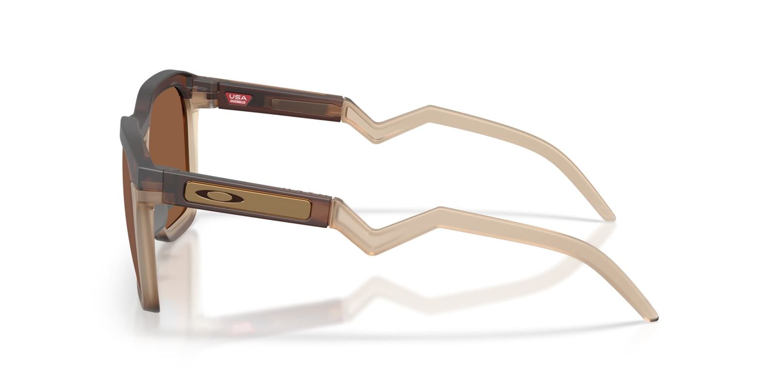 Gafas sol OAKLEY 953303 HSTN SQ Matte Rootbeer/prizm tungsten - Imagen 3