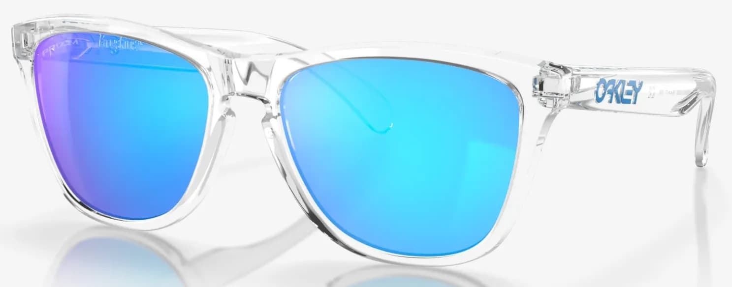 Gafas sol OAKLEY OO9013-D055 FROGSKINS cristal clear/prizm sapphire iridium - Imagen 2