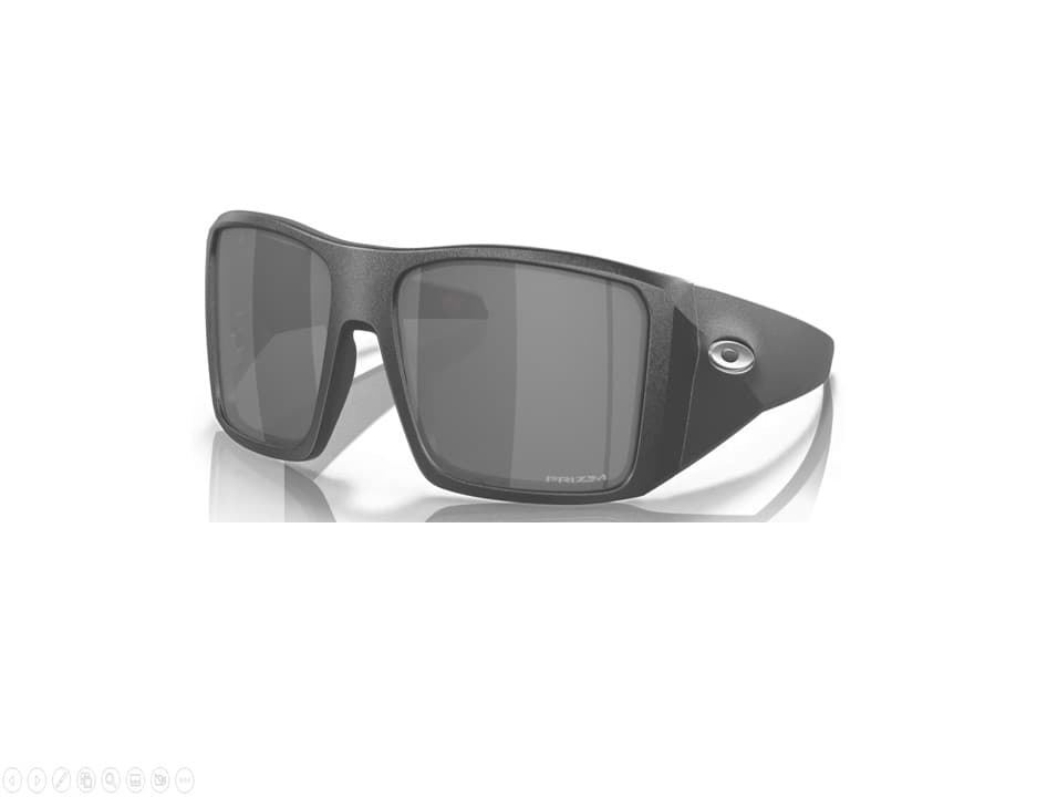 Gafas sol OAKLEY OO9231-0361 HELIOSTAT steel/prizm black - Imagen 1