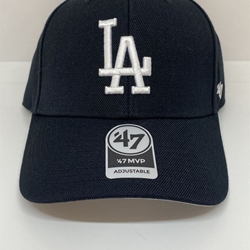 Gorra 47 Los Angeles B-MVP12WBV-BKJ negro - Imagen 1