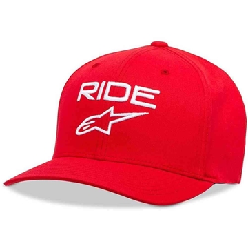 Gorra Alpinestars 1019-81114 3020 RIDE 2.0 red/white - Imagen 1