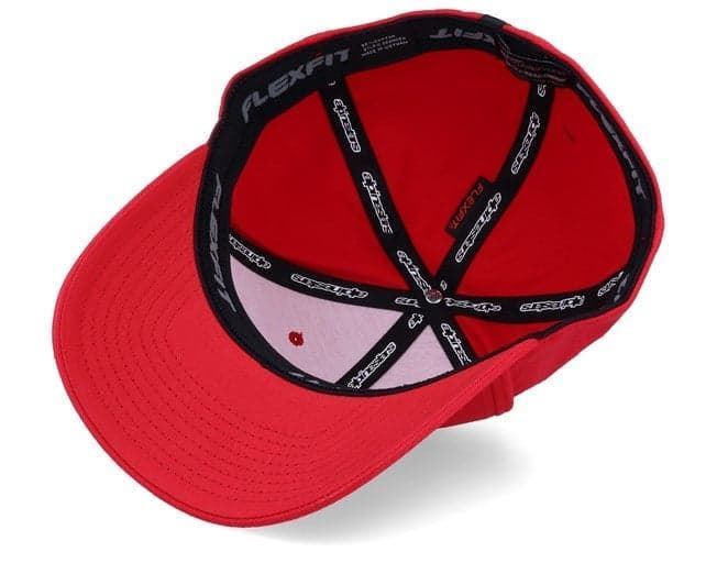 Gorra Alpinestars 1019-81114 3020 RIDE 2.0 red/white - Imagen 2