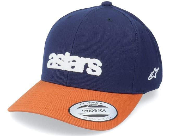 Gorra Alpinestars 1211-81020 7093 history hat navy/rust - Imagen 1