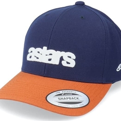 Gorra Alpinestars 1211-81020 7093 history hat navy/rust - Imagen 1