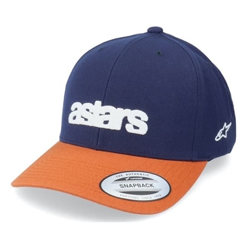 Gorra Alpinestars 1211-81020 7093 history hat navy/rust - Imagen 1