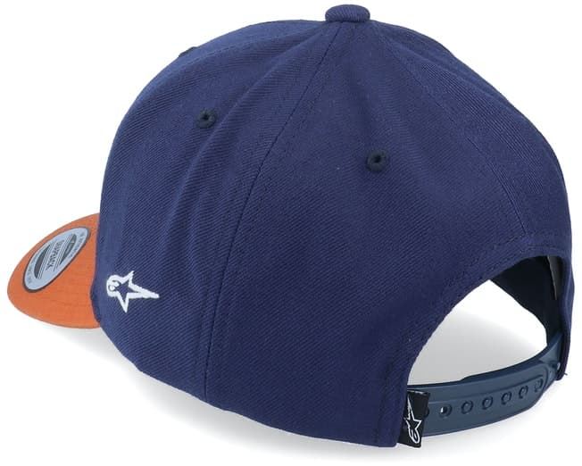 Gorra Alpinestars 1211-81020 7093 history hat navy/rust - Imagen 2