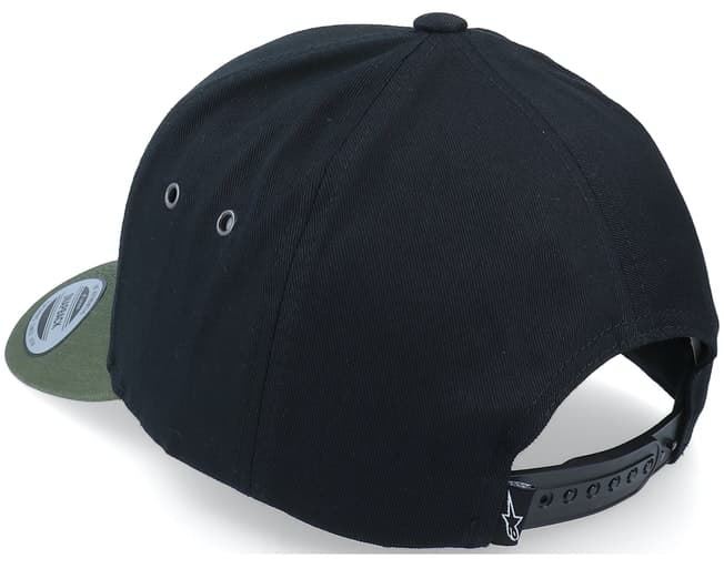 Gorra Alpinestars 1211-81024 1869 arced hat black/military - Imagen 5