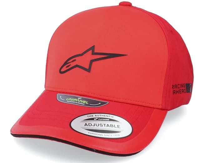 Gorra Alpinestars 1211-81027 30 sleek hat red - Imagen 1
