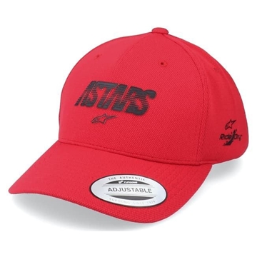 Gorra Alpinestars 1230-81003 30 angle velo tech hat red - Imagen 1
