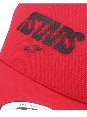 Gorra Alpinestars 1230-81003 30 angle velo tech hat red - Imagen 2