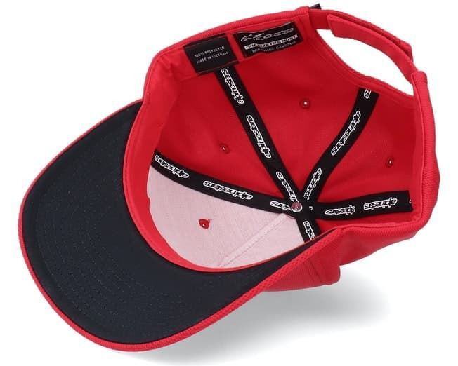 Gorra Alpinestars 1230-81003 30 angle velo tech hat red - Imagen 3