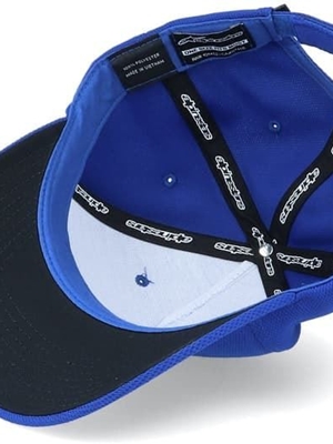 Gorra Alpinestars 1230-81003 79 angle velo tech hat royal blue - Imagen 2