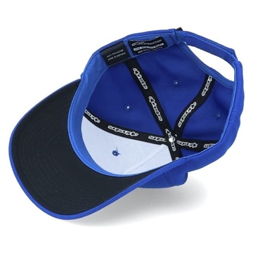 Gorra Alpinestars 1230-81003 79 angle velo tech hat royal blue - Imagen 2