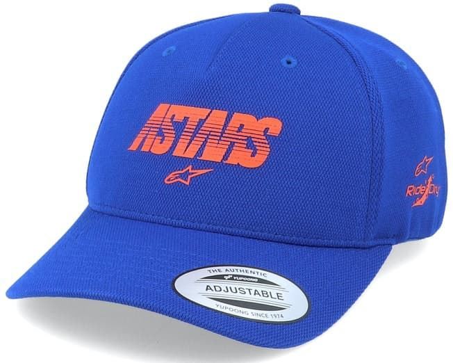 Gorra Alpinestars 1230-81003 79 angle velo tech hat royal blue - Imagen 5