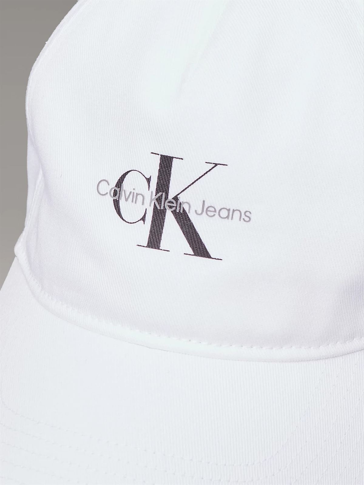 Gorra Calvin Klein Jeans LV04G5032G YAF bright white - Imagen 4