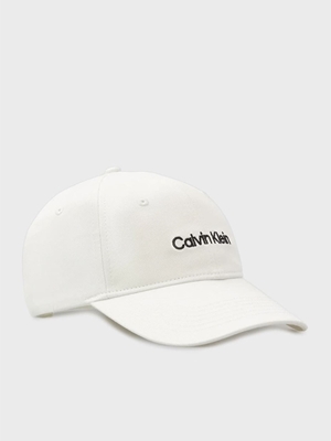 Gorra CALVIN KLEIN LV04F5003G YAF bright white - Imagen 1