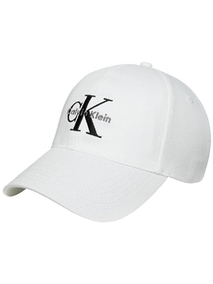Gorra CALVIN KLEIN LV04K5026G YAF bright white - Imagen 1