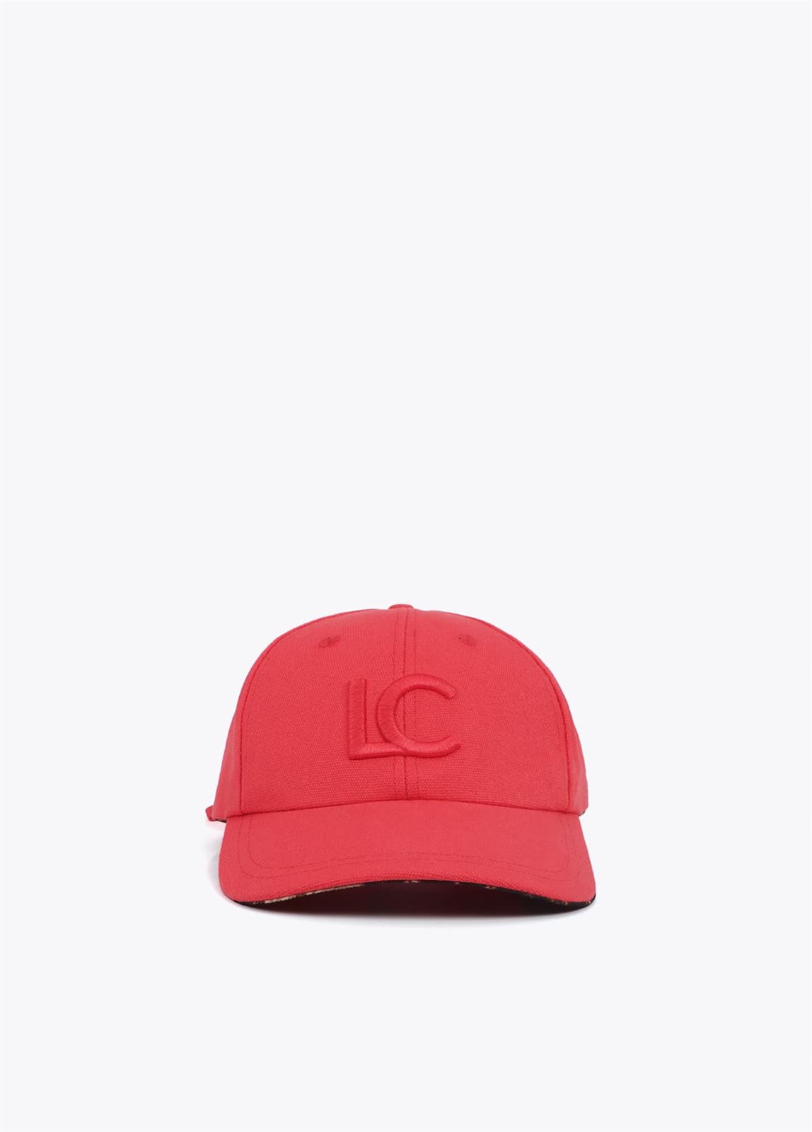 Gorra con logo bordado Lola Casademunt LS2607010 Rojo - Imagen 1
