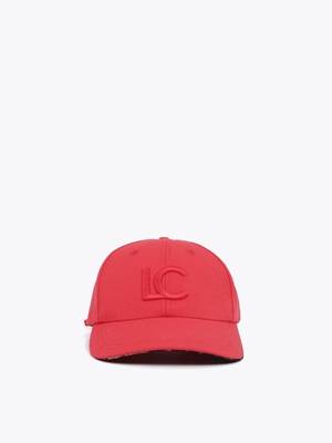 Gorra con logo bordado Lola Casademunt LS2607010 Rojo - Imagen 1