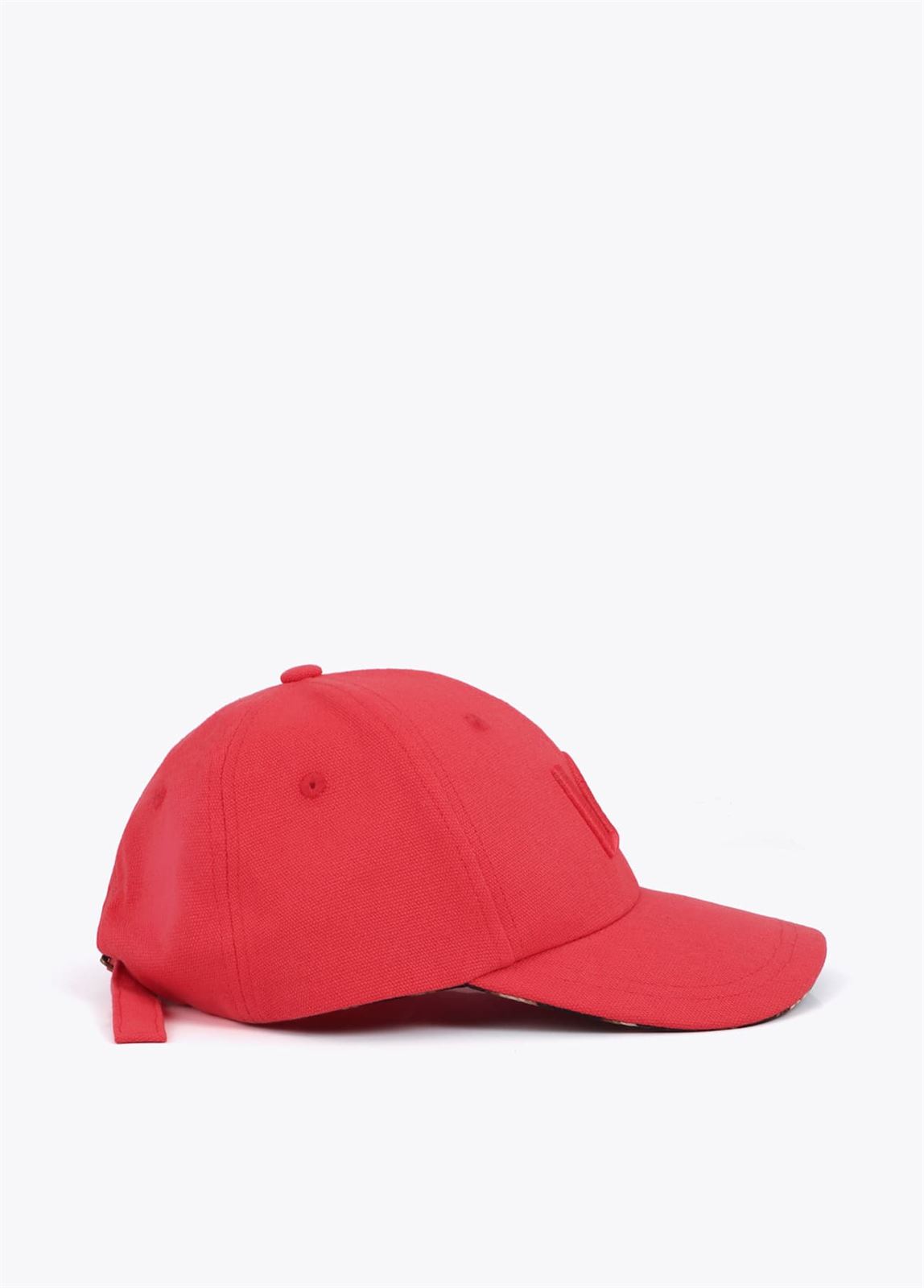 Gorra con logo bordado Lola Casademunt LS2607010 Rojo - Imagen 2
