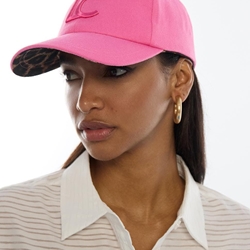 Gorra con logo bordado Lola Casademunt LS2607010 Rosa - Imagen 2