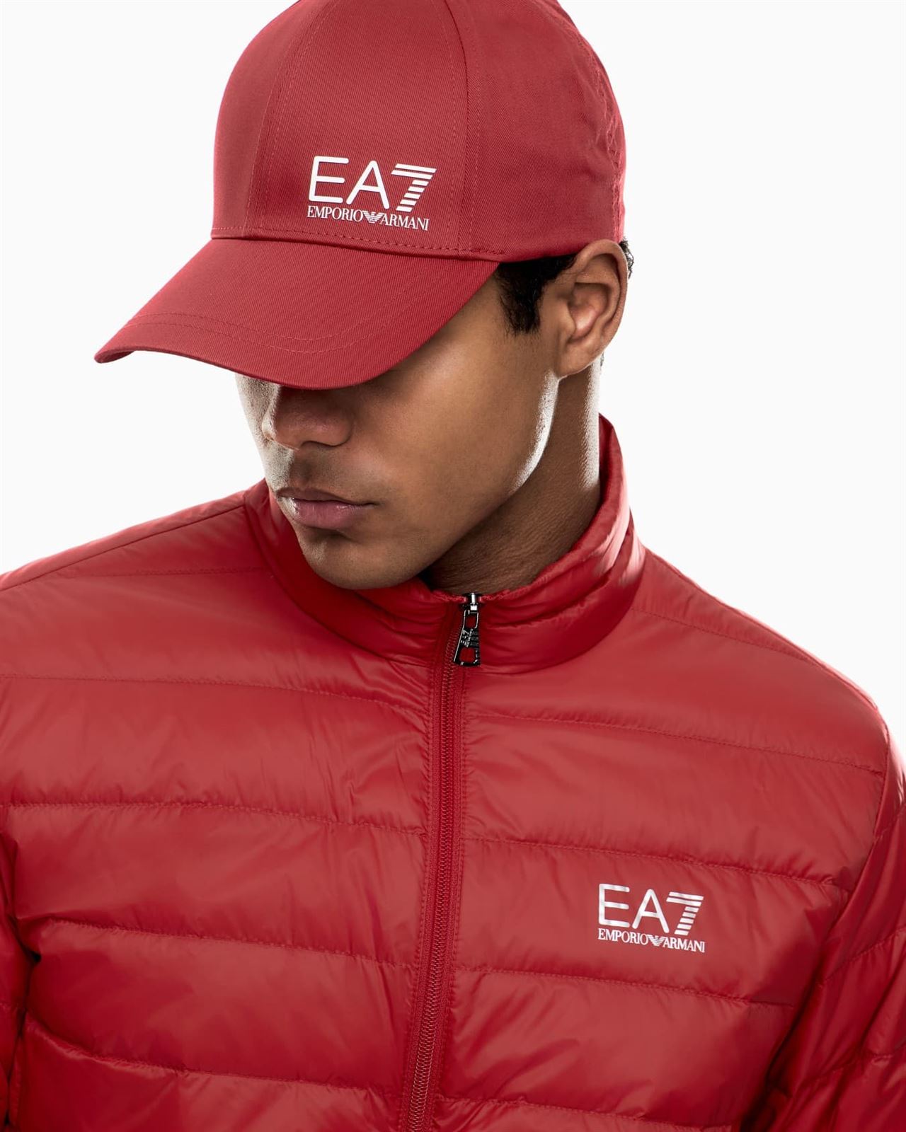 Gorra EA7 Emporio Armani 7X000005 AF11989 M5103 HAUTE RED/WHITE - Imagen 3