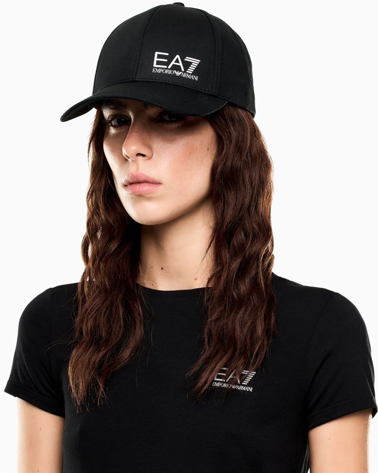Gorra EA7 Emporio Armani 7X000005 AF11989 MC008 Black/white - Imagen 3