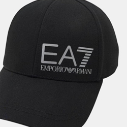 Gorra EA7 Emporio Armani 7X000005 AF11989 MC032 BLACK/SILVER - Imagen 1