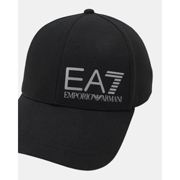 Gorra EA7 Emporio Armani 7X000005 AF11989 MC032 BLACK/SILVER - Imagen 1