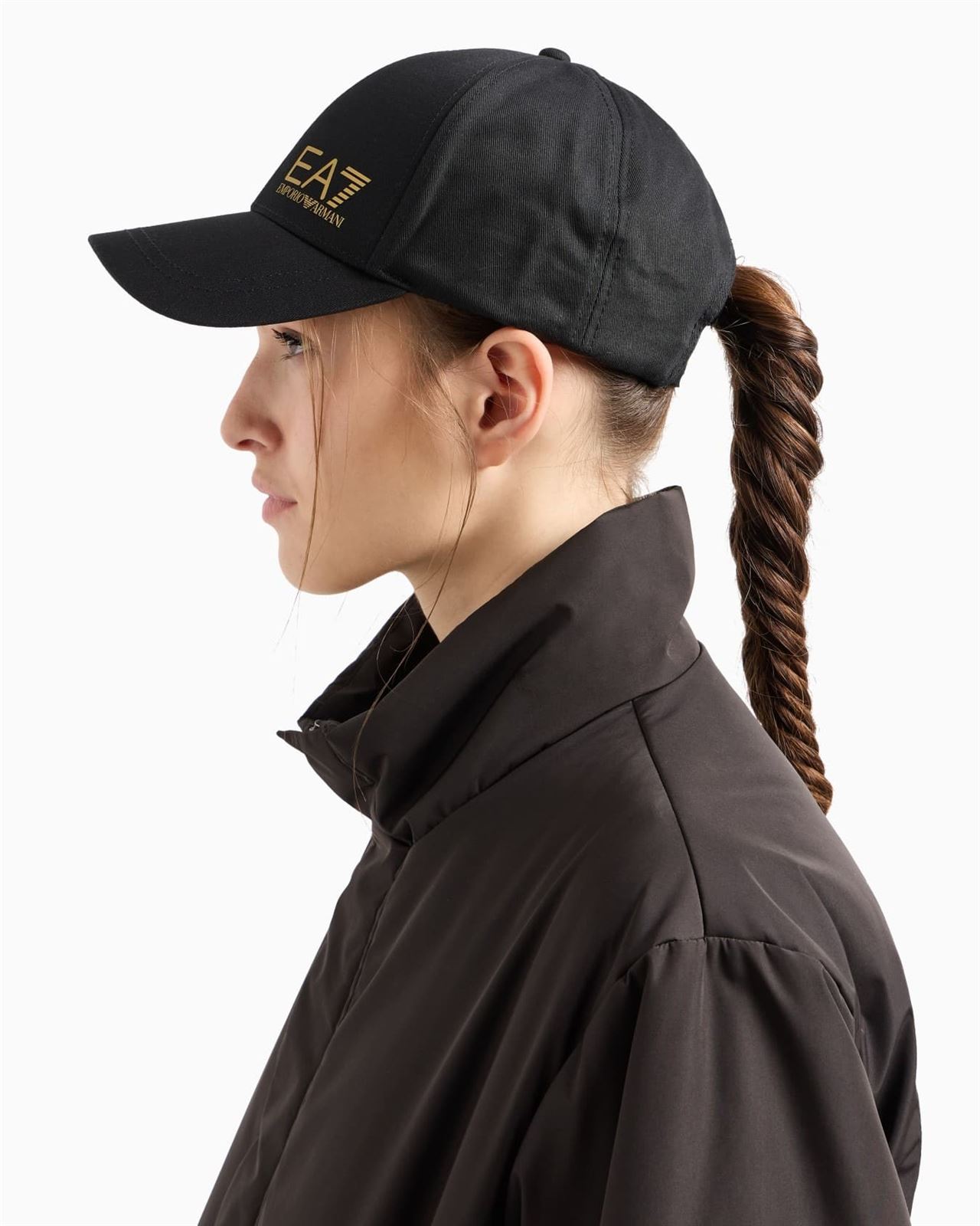Gorra EA7 Emporio Armani Black/Gold 7X000005 AF11989 MC021 - Imagen 3