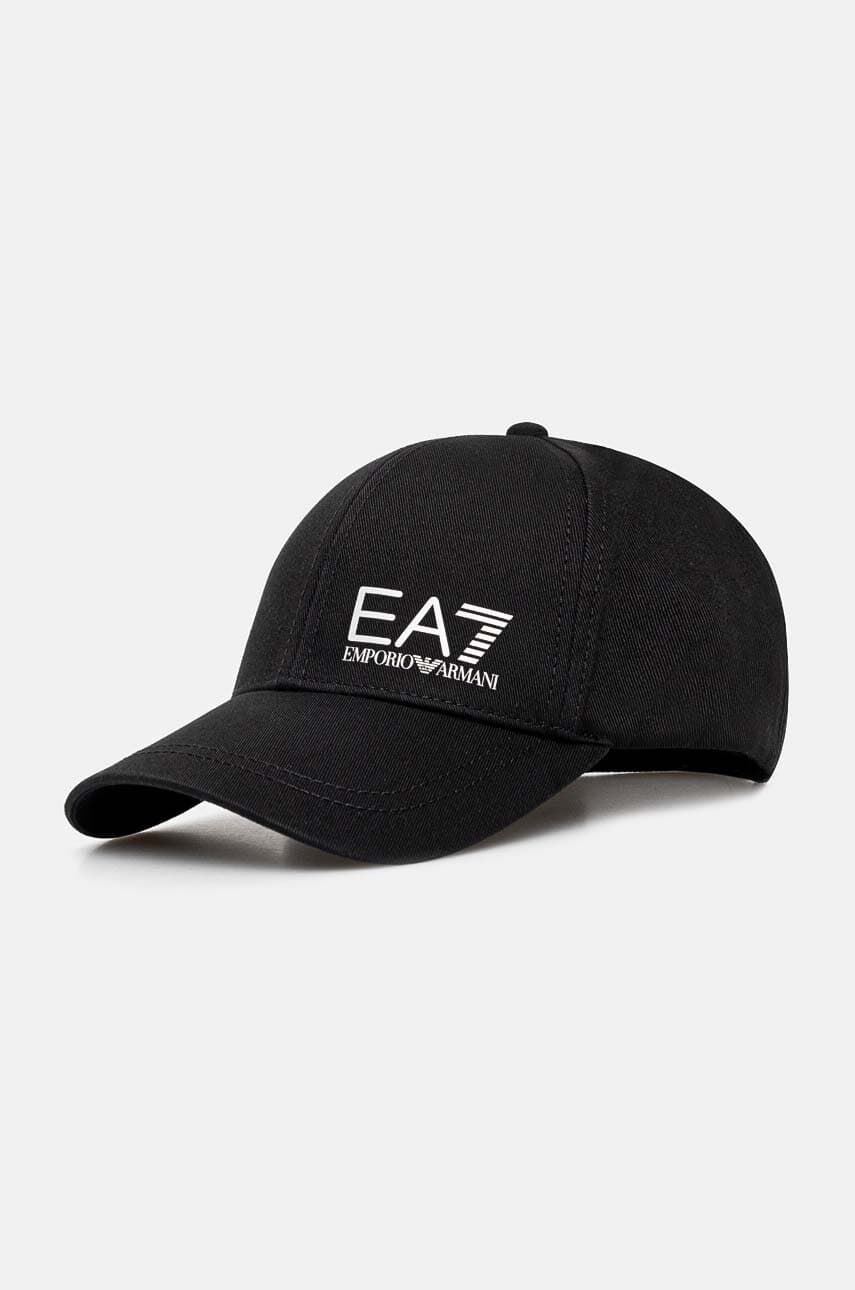 Gorra EA7 Emporio Armani Black & Silver 7X000005 AF11989 MC032 - Imagen 1