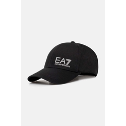 Gorra EA7 Emporio Armani Black & Silver 7X000005 AF11989 MC032 - Imagen 1
